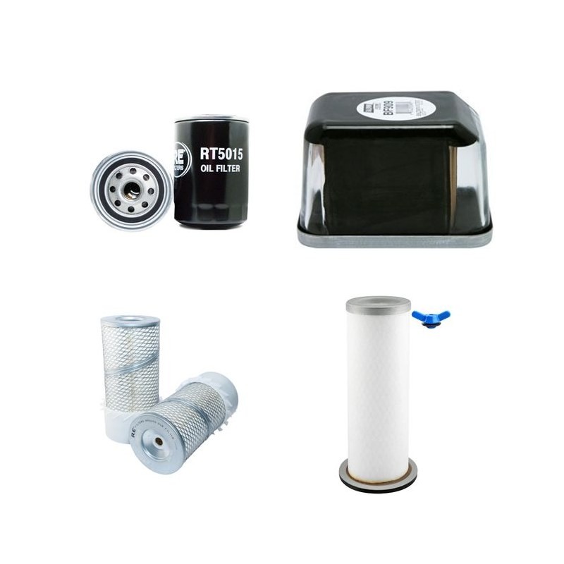 JOHN DEERE 350C Filter Service Kit Air Oil Fuel Filters