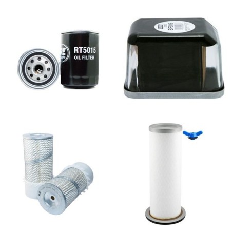 Filter Kit for John Deere 350C Air Oil Fuel Filters