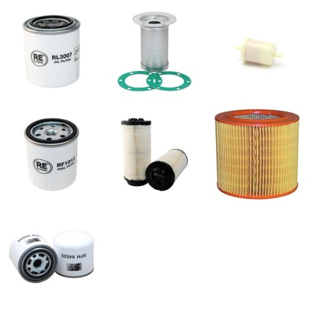KAESER M 30 Filter Service Kit w/Kubota D 1105T Eng.   YR  2006-