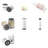 KAESER M 45 (G) Compressor Filter Service Kit w/ Kubota V 2203 Eng. Year 2007-