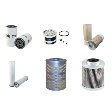 Filter kit suitable for CAT 211 with Perkins Engine Serial No 5 CC1-