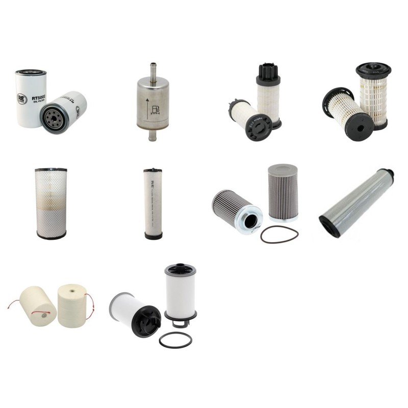 KAISER / KAMO S 12 Filter Service Kit w/Perkins 1204E-E44TA Eng.   YR  2013-
