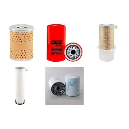 Filter kit suitable for CAT 211BLC with CAT Engine Air Oil Fuel Filters