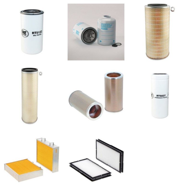 KAWASAKI 70 ZV Filter Service Kit w/Cummins QSB 5.9 Eng.
