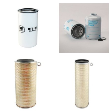 KAWASAKI 70 ZV Filter Service Kit Air Oil Fuel Filters w/Cummins QSB 5.9 Eng.