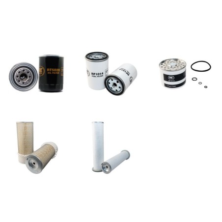 Filter kit suitable for CAT 211LC/BLC with Deutz Engine Air Oil Fuel Filters