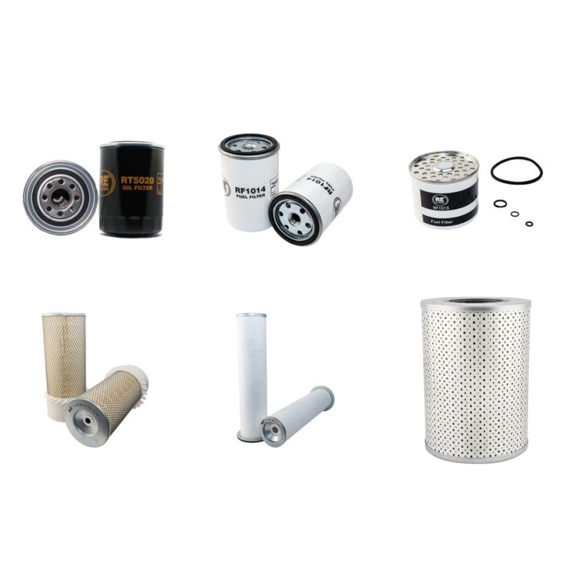 Filter kit suitable for CAT 212 with Deutz Engine