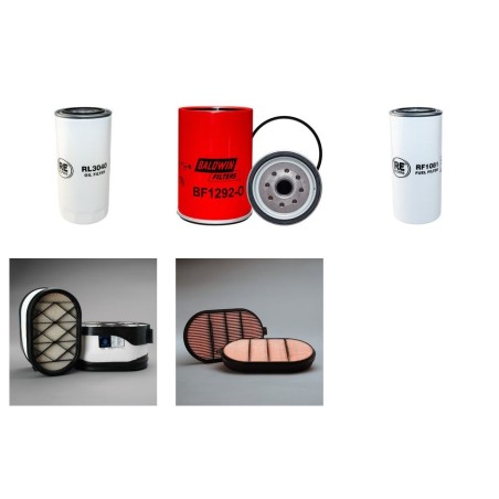 KLEMM KR 806-3D Filter Service Kit Air Oil Fuel Filters w/Deutz TCD 2012 L06 Eng.