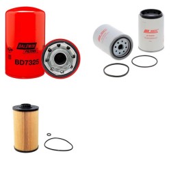 Filter kit for Kobelco Bagger CKE800-1F Air Oil Fuel Filters with Hino Engine