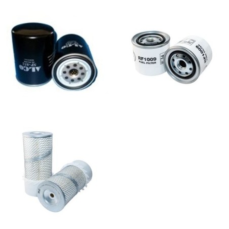 KOBELCO BAGGER K 903 Mark II Filter Service Kit Air Oil Fuel Filters w/Isuzu 4JB1 Eng.