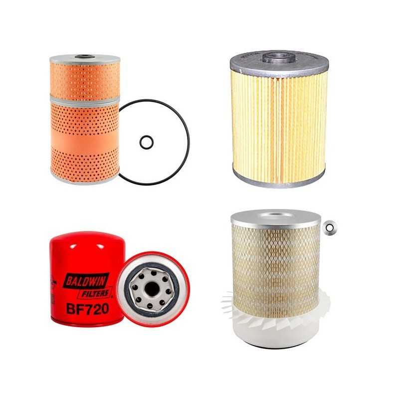 KOBELCO BAGGER K 907B Filter Service Kit w/MITSUBISHI 6D15C Eng.