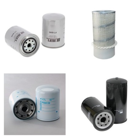 KOBELCO BAGGER LX 170 E Filter Service Kit w/Isuzu BB6BG1 Eng.