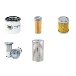 KOBELCO BAGGER SK09SR Filter Service Kit w/Yanmar 2TNE68-YB