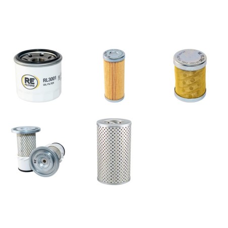 KOBELCO BAGGER SK 09 SR Filter Service Kit w/Yanmar 2TNE68-YB Eng.