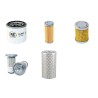 Filter kit for Kobelco Bagger SK09SR with Yanmar 2TNE68-YB Engine