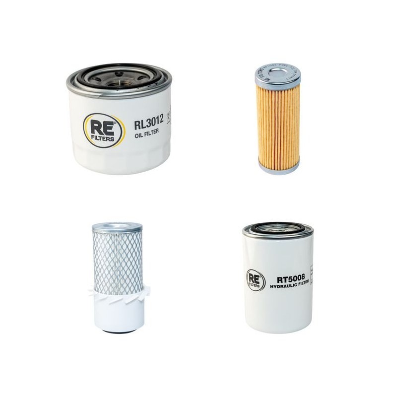 Filter kit for Kobelco SK014 with Yanmar Engine