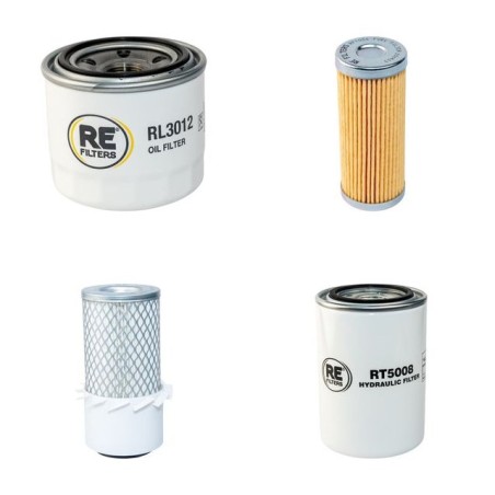 Filter kit for Kobelco SK014 with Yanmar Engine