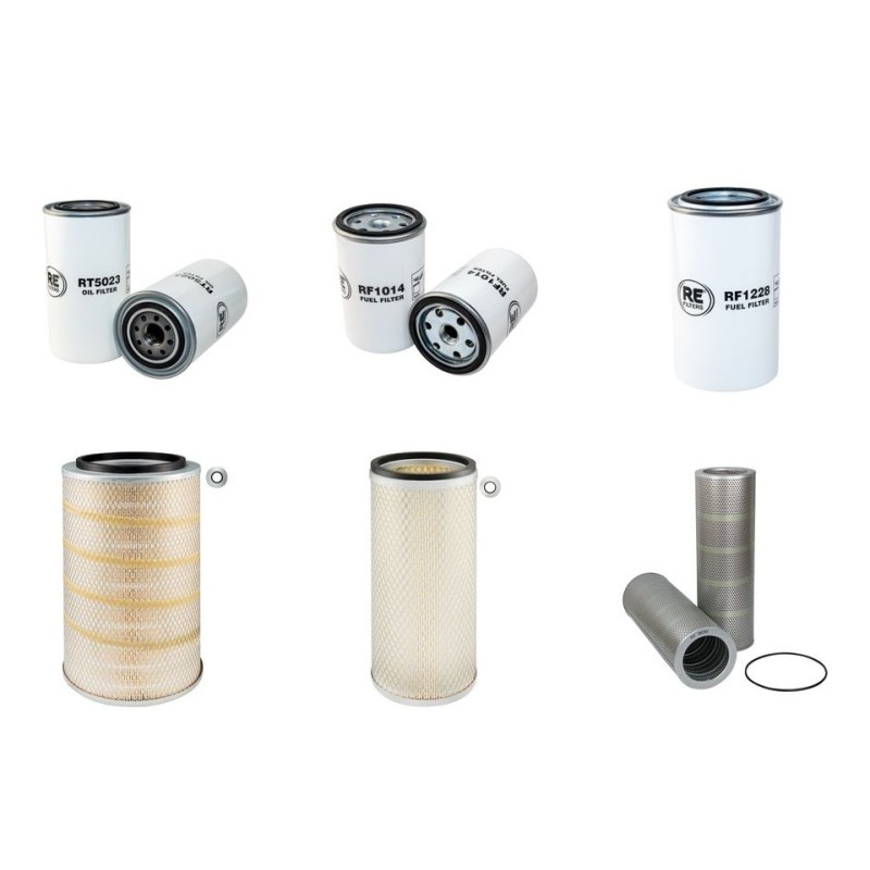 KOBELCO BAGGER SK 015 Filter Service Kit w/Cummins 6BDA5 Eng.