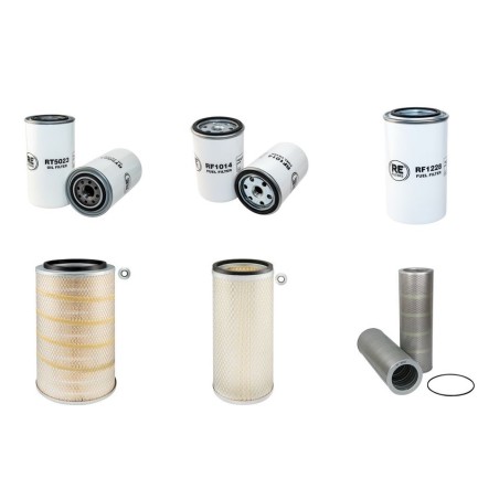 KOBELCO BAGGER SK 015 Filter Service Kit w/Cummins 6BDA5 Eng.