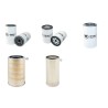 Filter kit for Kobelco Bagger SK015 with Cummins 6BDA5 Engine
