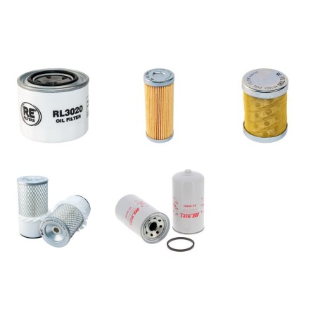 Filter kit for Kobelco SK025 with Yanmar 3TNC78L Engine