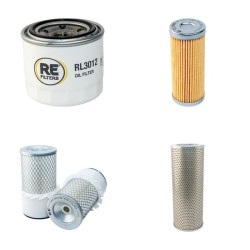KOBELCO SK 025 Filter Service Kit w/Yanmar 3Tnc78L Eng. SN PV 06201-