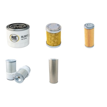 Filter kit for Kobelco Bagger SK25SR with Yanmar 3TNE78A Engine
