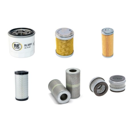 KOBELCO SK 25 SR-2 Filter Service Kit w/Yanmar 3TNE74 Eng.