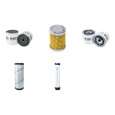 Filter kit for Kobelco SK030 with Perkins 103.15 Engine