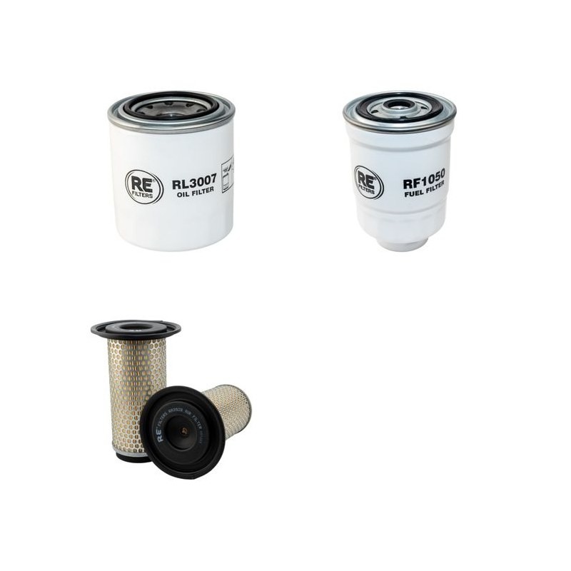 Kobelco SK045 SK045-2 Filter Service Kit - Air, Oil, Fuel Filters