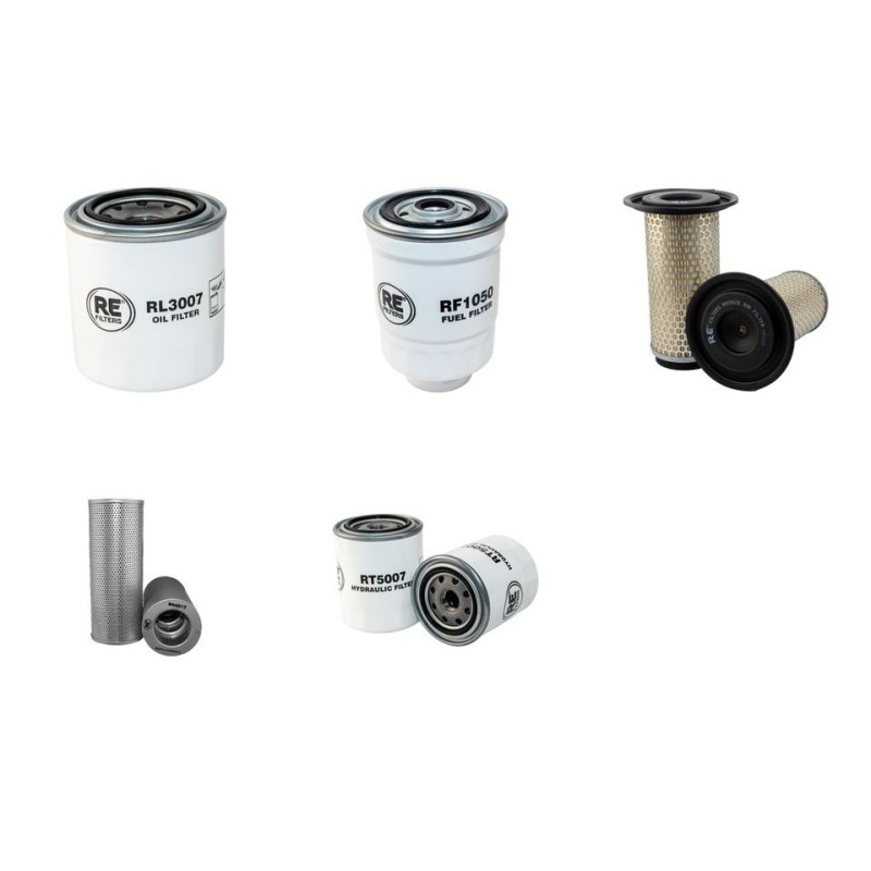 KOBELCO SK 045-2 Filter Service Kit w/Mitsubishi K4N-D31YSA Eng.