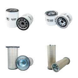KOBELCO SK 100 Filter Service Kit Air Oil Fuel Filters w/ISUZU 4BD1 Eng.