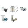 Filter kit for Kobelco Bagger SK120(LC) Air Oil Fuel Filters with Isuzu 4BD1-T Engine