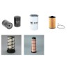 Filter kit for Kobelco SK135SR-2 Air Oil Fuel Filters with Mitsubishi Engine