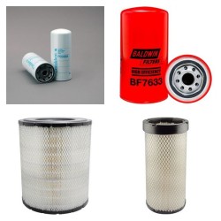 Filter kit suitable for CAT 215D Air Oil Fuel Filters