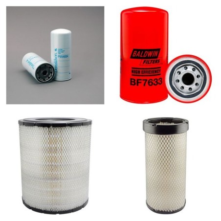 Filter kit suitable for CAT 215D Air Oil Fuel Filters