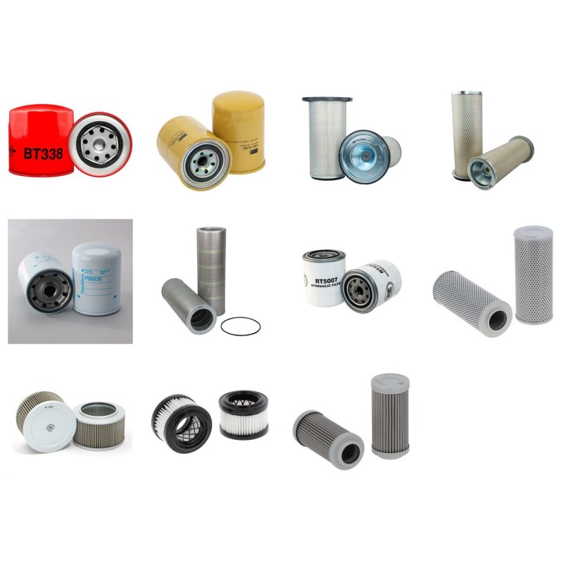 KOBELCO BAGGER SK 200  Filter Service Kit w/MITSUBISHI 6D31-T Eng. SN   YN 06501-