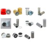 KOBELCO BAGGER SK 200  Filter Service Kit w/MITSUBISHI 6D31-T Eng. SN   YN 06501-