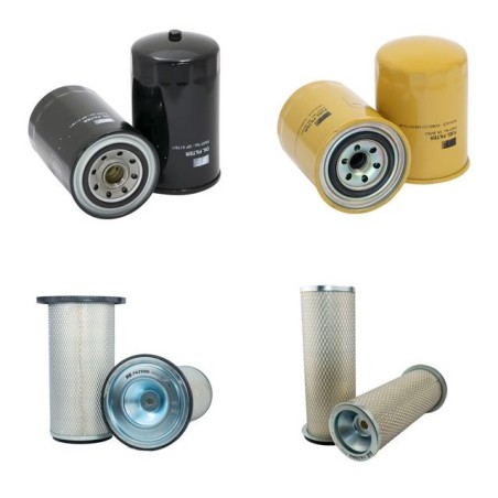 KOBELCO BAGGER SK 200  Filter Service Kit w/MITSUBISHI 6D31-T Eng. SN   YNU 0001-