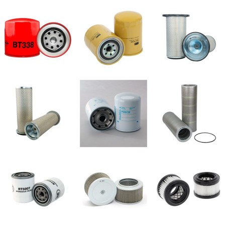 KOBELCO BAGGER SK 200 III YN6501-/ YQ1101- Filter Service Kit w/MITSUBISHI 6D31-T Eng.