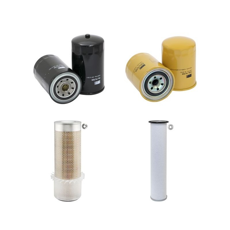 Filter kit for Kobelco Bagger SK200 III YNU0054- 