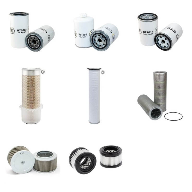 Filter kit for Kobelco Bagger SK210 IV YYNU0201-/ YQU2001- 