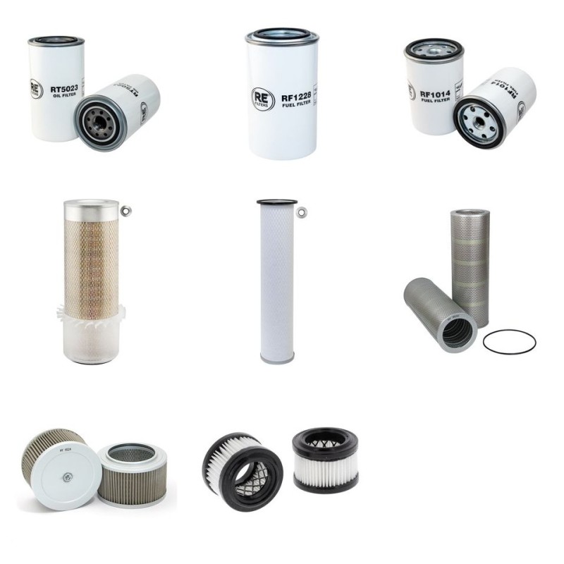 Filter kit for Kobelco Bagger SK210 IV YNU0501-/ YQU3101- 