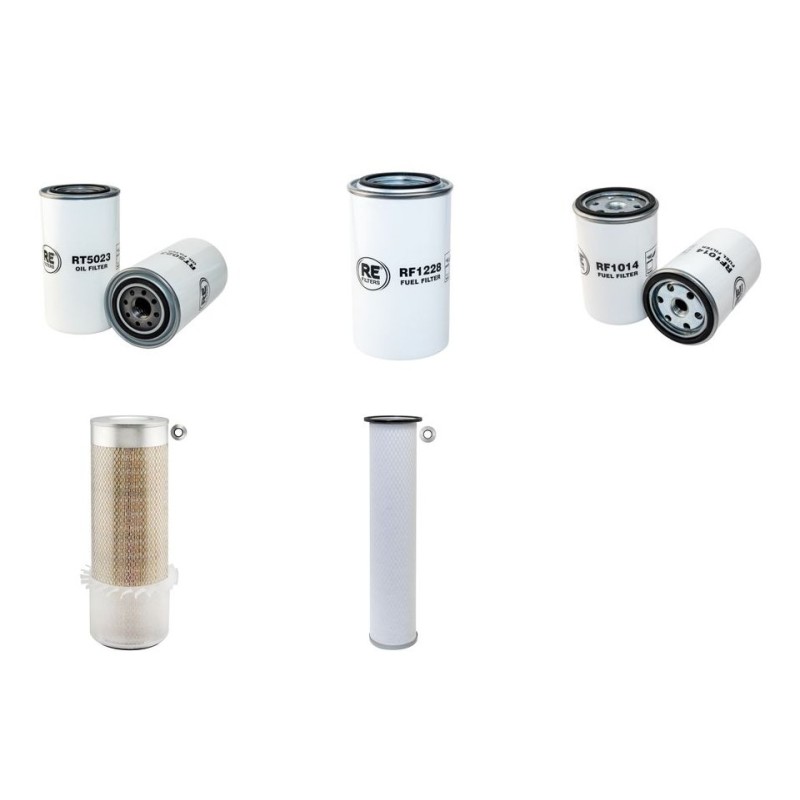 Filter kit for Kobelco Bagger SK210 IV YNU0501-/ YQU3101- 