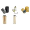Filter kit for Kobelco Bagger SK250LC/NLC6 with Mitsubishi 6D34TLU2F Engine