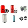 Filter kit for Kobelco Bagger SK260-9 with Hino J05E-TK Engine