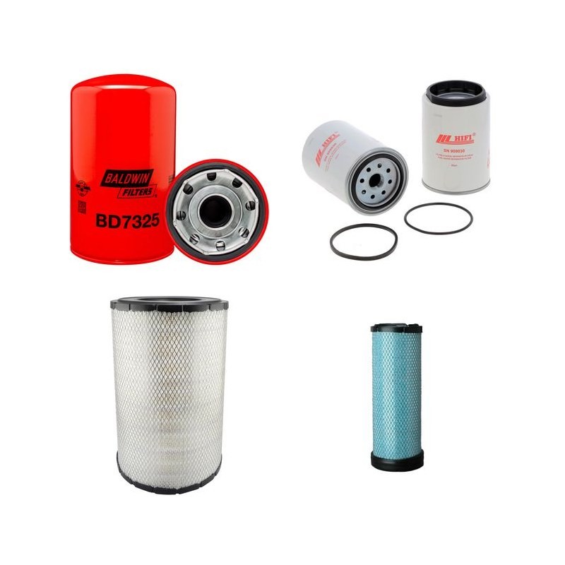 KOBELCO BAGGER SK 330-8 Filter Service Kit w/HINO Eng.   YR  2009-