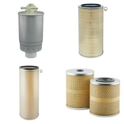 Filter kit for Kobelco Bagger SK480LC with Mitsubishi 6D24TLU2C Engine