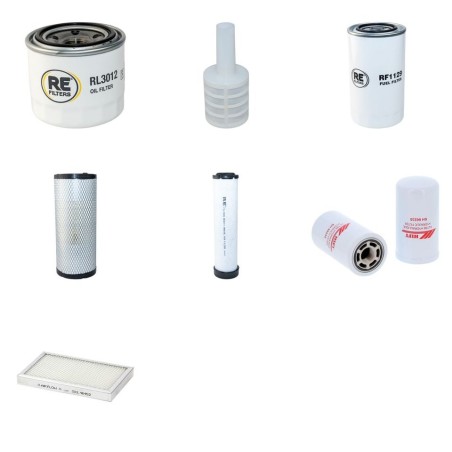 KOMATSU CK 25-1 Filter Service Kit w/KOMATSU S4D98E-2NFE Eng.
