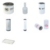 KOMATSU CK 25-1 Filter Service Kit w/KOMATSU S4D98E-2NFE Eng.